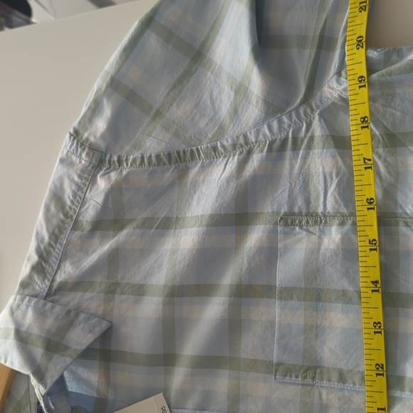 GAP Green Casual Button Down Shirt Lightweight Cotton - Size Small NWT - Picture 7 of 7